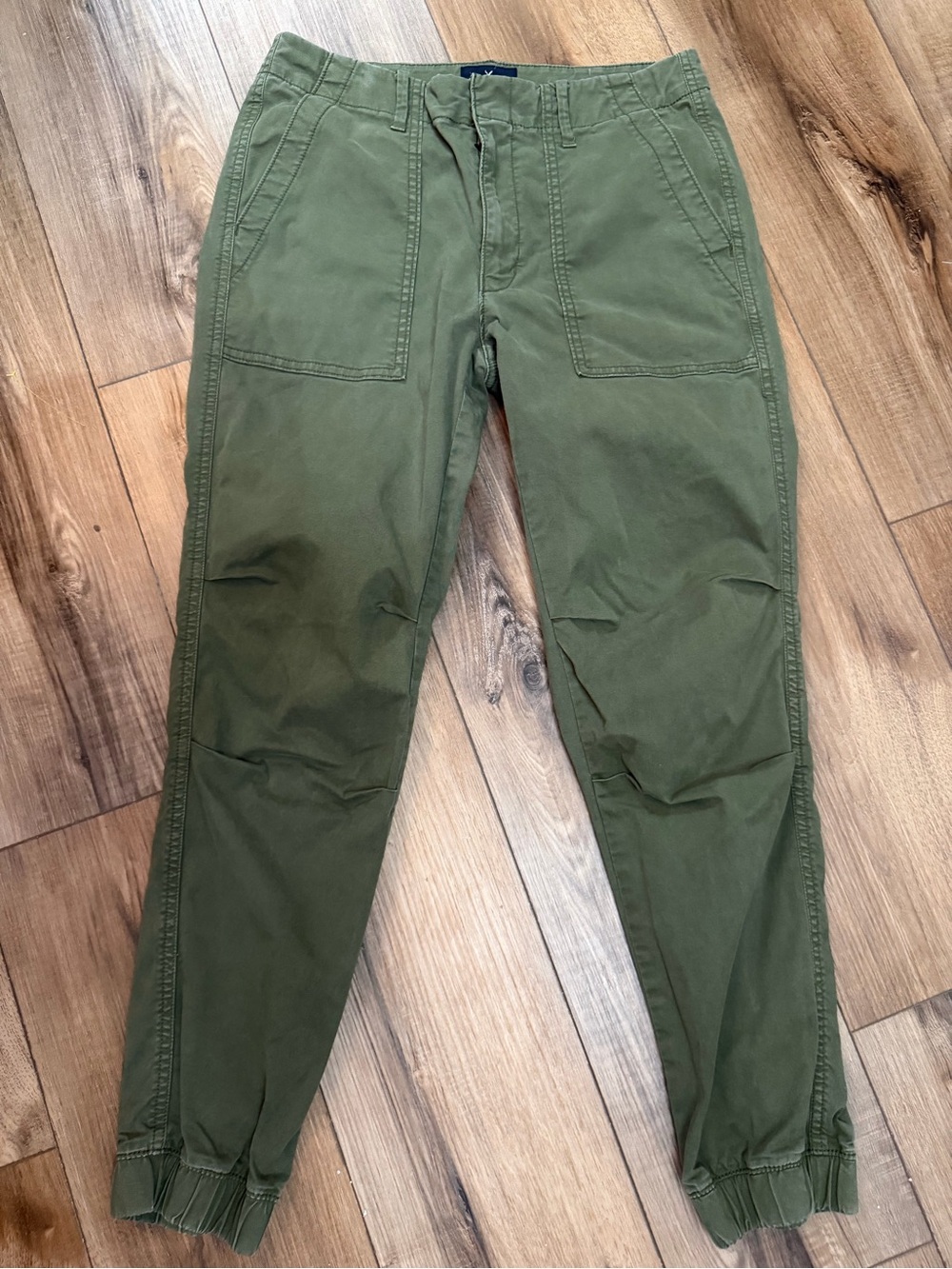American Eagle Outfitters Olive Utility cargo style joggers